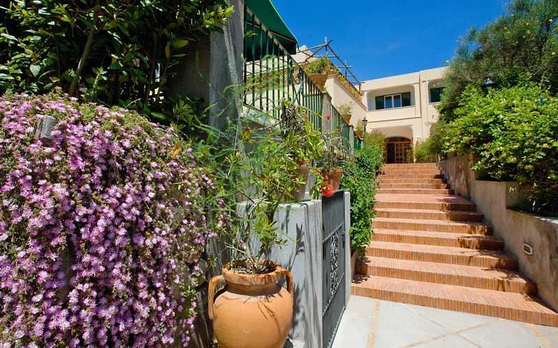 Hotel Villa Sarah Capri Esterno foto