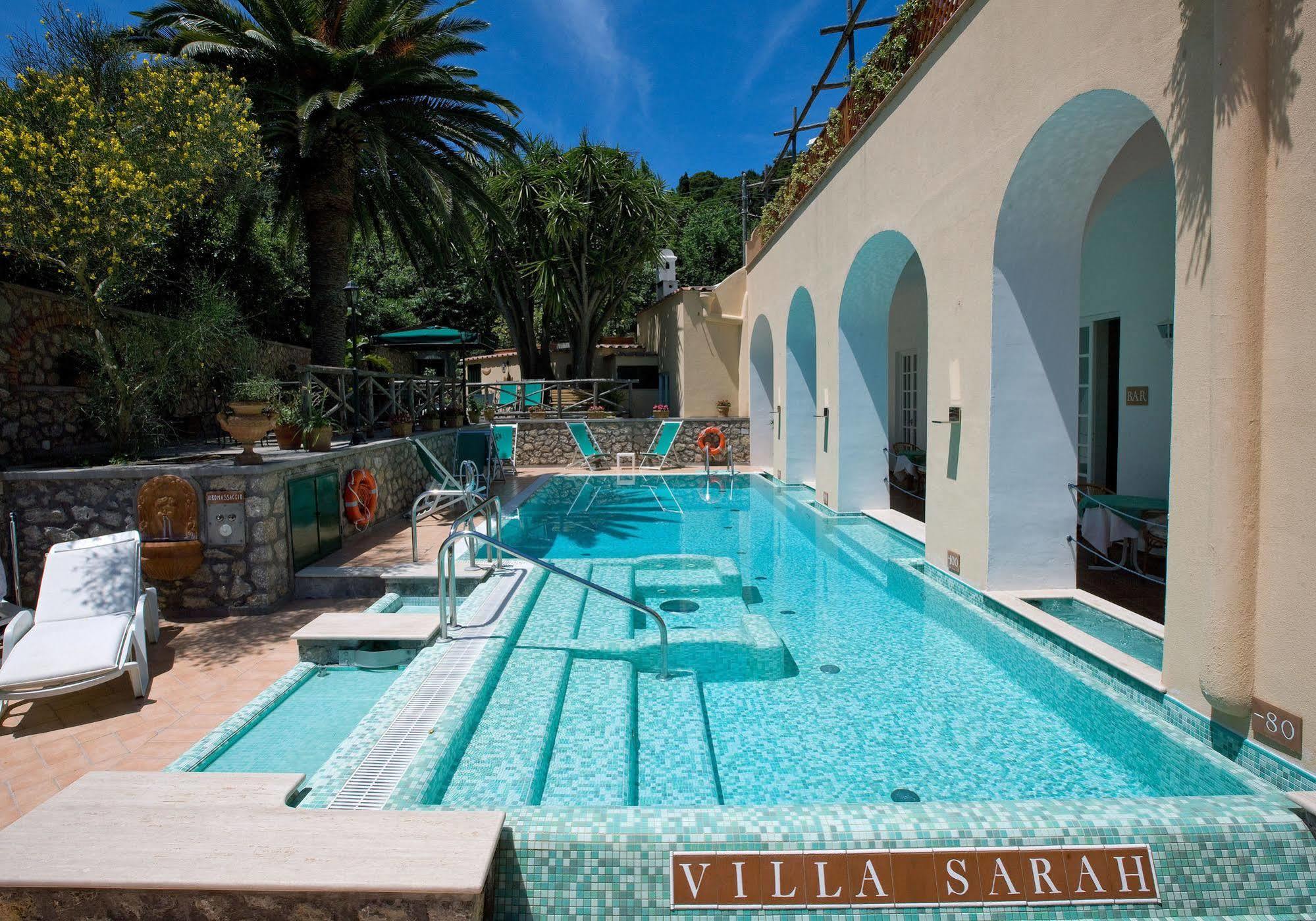 Hotel Villa Sarah Capri Esterno foto